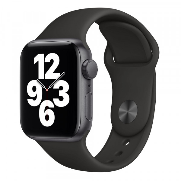  Apple Watch SE GPS 40mm Space Gray Aluminum Case with Black Sport Band (MYDP2) Approved Вітринний зразок