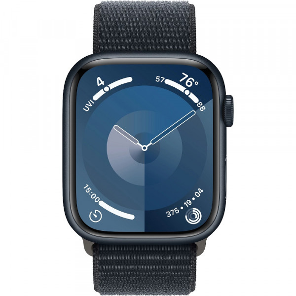  Apple Watch Series 9 GPS 41mm Midnight Aluminium with Midnight Sport Loop (MR8Y3)