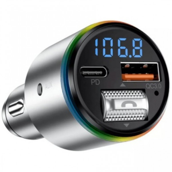  FM Модулятор Proove Power Drive 30W (PD+QC30) Type-C+USB