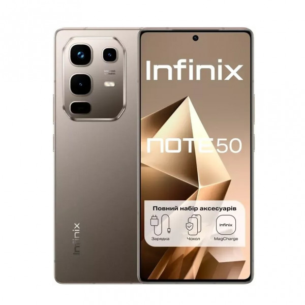  Infinix Note 50 X6858 8/256GB Titanium Grey