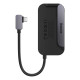  Type-C HUB Baseus PadJoy 4-Port Adapter Dark Gray
