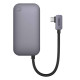  Type-C HUB Baseus PadJoy 4-Port Adapter Dark Gray