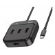  Type-C HUB Hoco HB31 4 in 1 Type-C to 4x USB30 02m Black