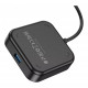  Type-C HUB Hoco HB31 4 in 1 Type-C to 4x USB30 02m Black
