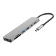  Type-C HUB Proove Iron Link 7in1 2USB+SD/TF+2USB-C+HDMI (HBIL00222004)