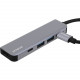  Type-C хаб Proove Arc Link 5 in 1 (2 Type-C 30 + 2 USB 30 + HDMI) Silver (HBAL00010604)