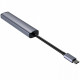  Type-C хаб Proove Arc Link 5 in 1 (2 USB 30 + 3 Type-C 30) Silver (HBAL00222024)