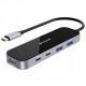  Type-C хаб Proove Shadow (2*USB30 + Type-C + PD100W + HDMI) Dark Gray (HBSW10221205)