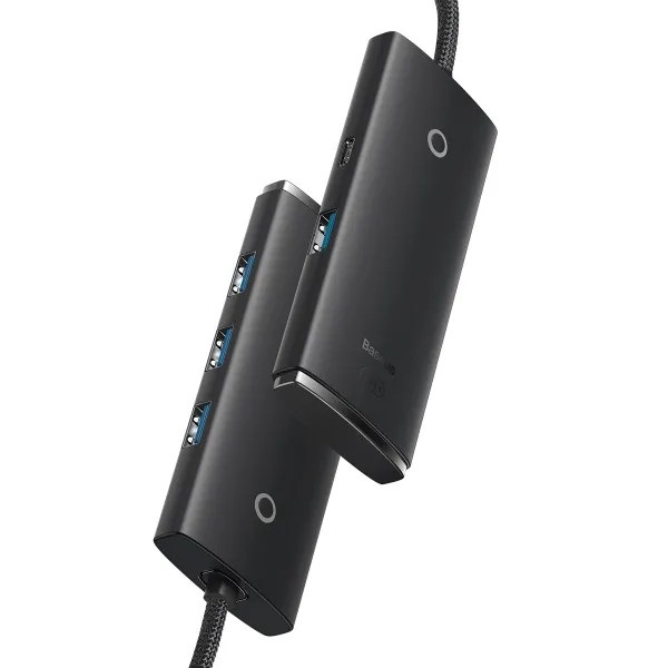  USB HUB Baseus Lite Series 4-in-1 (Type-C to USB 30*4 ) 1m
