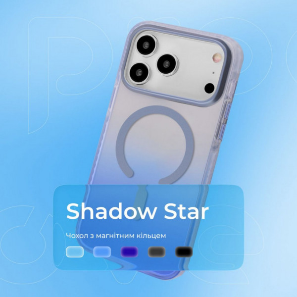  Чохол Proove Shadow Star Case with Magnetic Ring для iPhone 15 Deep Purple (PCSSIP150004)