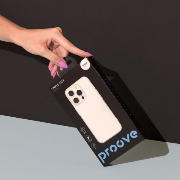  Чохол Proove Simple Case для iPhone 13 Pro Transparent (PCSCIP13P001)