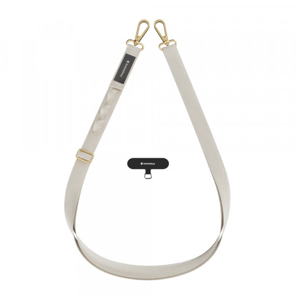  Универсальный ремешок Switcheasy with EasyStrap Card 20mm Ice Cream White (SPHIPH220IW23)