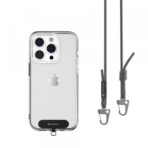  Універсальний ремінець Switcheasy with EasyStrap Card 6mm 2023 Grey (SPHIPH154GR23)