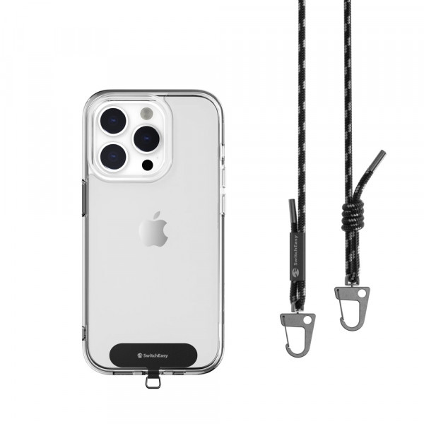 Универсальный ремешок Switcheasy with EasyStrap Card 6mm 2023 Black/White (SPHIPH154BW23)