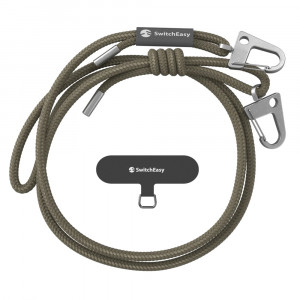  Универсальный ремешок Switcheasy with EasyStrap Card 6mm 2023 Army Green (SPHIPH154AN23)