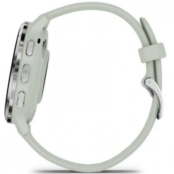  Смарт-часы Garmin Venu 3S Silver Stainless Steel Bezel with Sage Gray Case and Silicone Band (010-02785-01/51)
