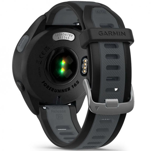  Смарт-часы Garmin Forerunner 165 Black with Slate Gray Band (010-02863-20/A0/AC)