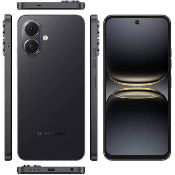  Tecno Spark Go 2 (KM4) 3/64GB Ink Black (4894947089534)