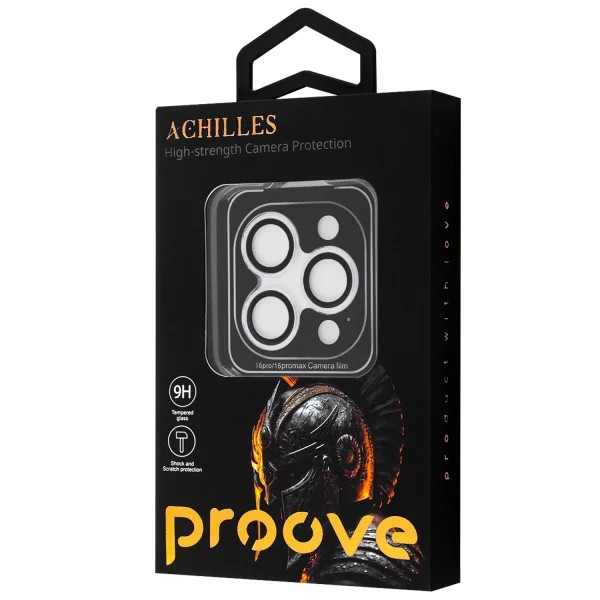  Защитное стекло для камеры Achilles для iPhone 15 Pro/15 Pro Max Silver (CPPAIP15PM06)