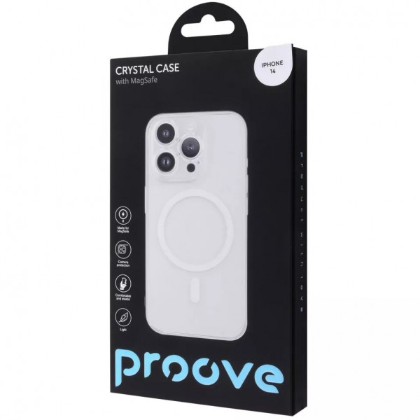  Чохол Proove Crystal Case with MagSafe для iPhone 13 (PCCCIP130001)