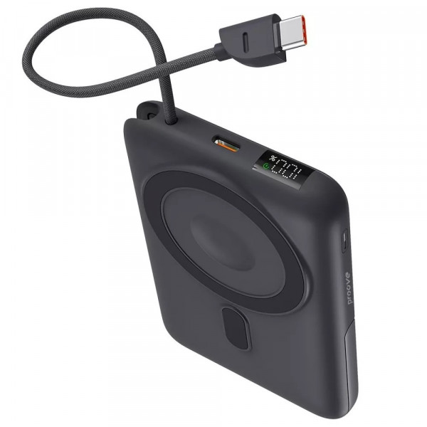  Зовнішній акумулятор Proove Moon Rock 2in1 225W 10000 mAh Gray (PBR122012105)