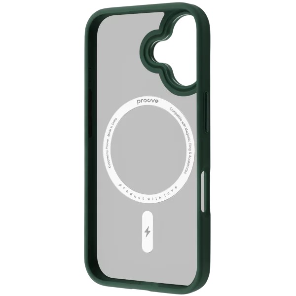  Чехол Proove Essence Case with MagSafe для iPhone 17 Green (PCECIP170006)