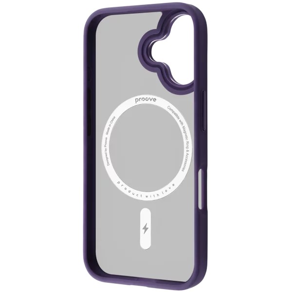  Чехол Proove Essence Case with MagSafe для iPhone 17 Deep Purple (PCECIP170004)
