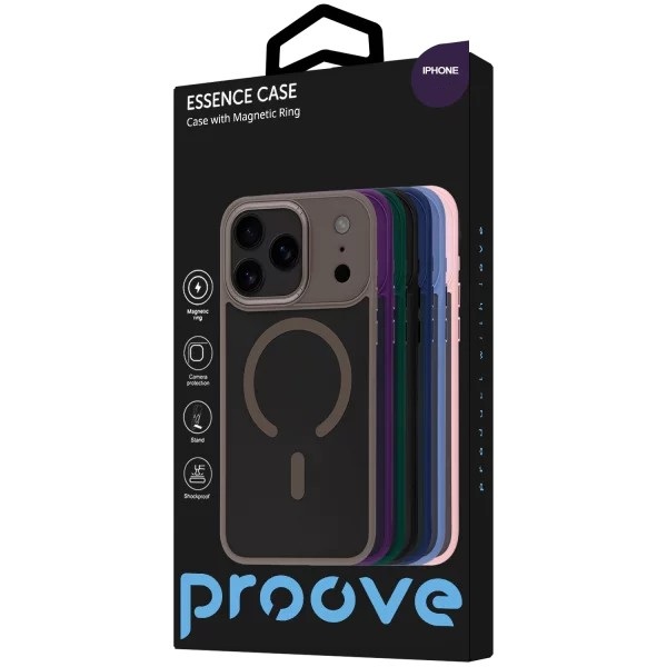  Чохол Proove Essence Case with MagSafe для iPhone 17 Air Deep Purple (PCECIP17AR04)