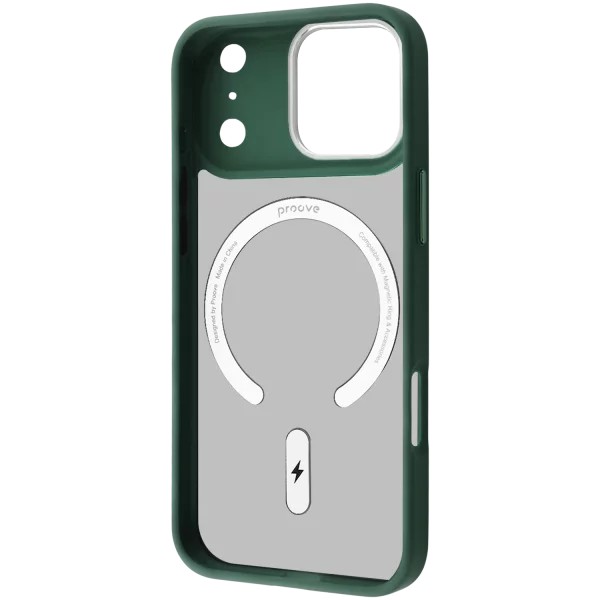  Чохол Proove Essence Case with MagSafe для iPhone 17 Pro Max Green (PCECIP17PM06)