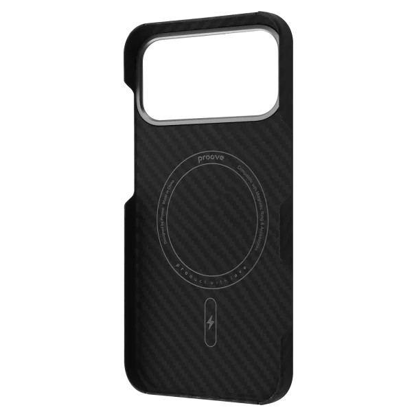  Чехол Proove Carbon Slim with MagSafe для iPhone 17 Pro Black (PCCSIP17P002)