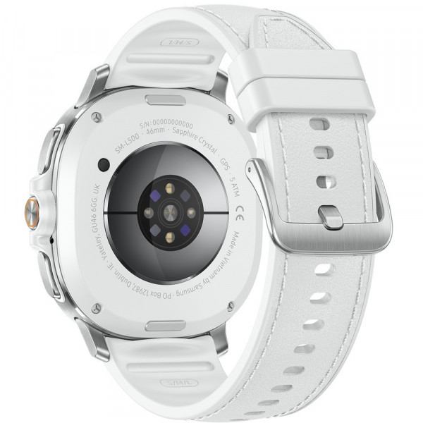  Смарт-годинник Samsung Galaxy Watch 8 Classic 46mm White (SM-L500NZWA)