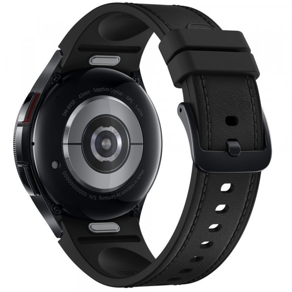  Смарт-годинник Samsung Galaxy Watch 6 Classic 43mm Black (SM-R950NZKA)