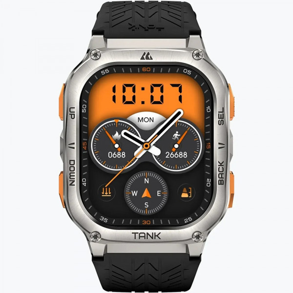  Розумний годинник Kospet TANK M3 Ultra Silver