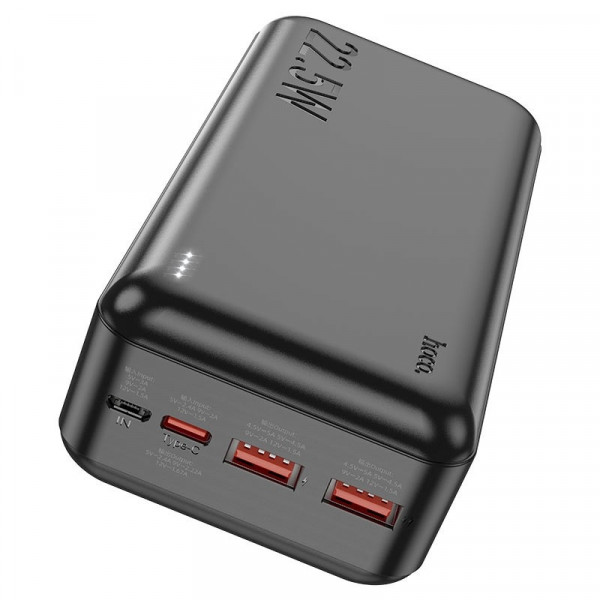  Зовнішній акумулятор Power Bank Hoco J101B 225W 30000mAh Black