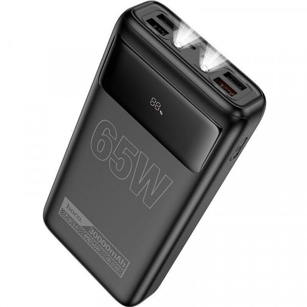  Зовнішній акумулятор Power Bank Hoco DB81 Apollo 30000mAh PD65W Black