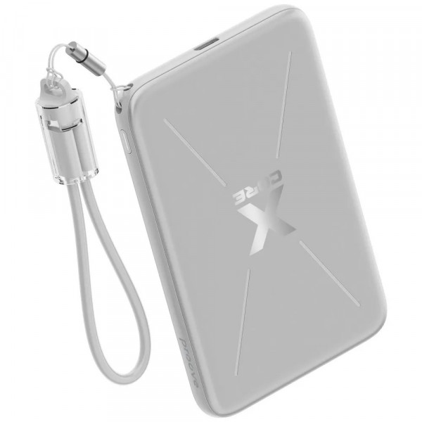  Мобільний Power Bank Proove X-Core 20W 5000mAh Silver/White (PNXC20010006)