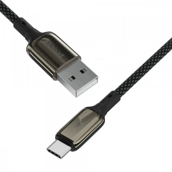  Кабель Proove Dense Metal Type-C 24A (2m) Black (CCDM20001221)