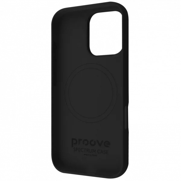  Чохол Proove Spectrum Case with Magnetic Ring iPhone 16 Pro Max Deep Black (PCSPIP16PM41)