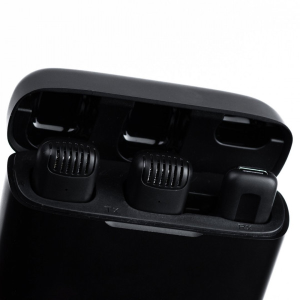  Петличний мікрофон бездротовий J13 Type-C Black