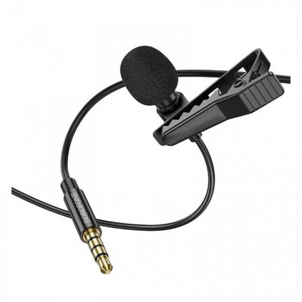  Петличний мікрофон Borofone BFK11 Elegant 35mm