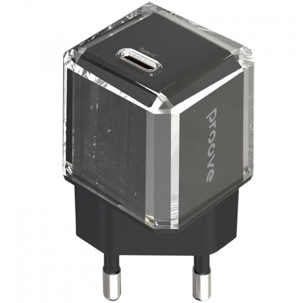  Мережевий зарядний пристрій Proove Pure GaN 30W Type-C Black (WCPU30012201)