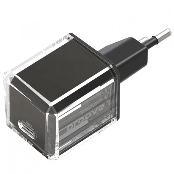  Мережевий зарядний пристрій Proove Pure GaN 30W Type-C Black (WCPU30012201)