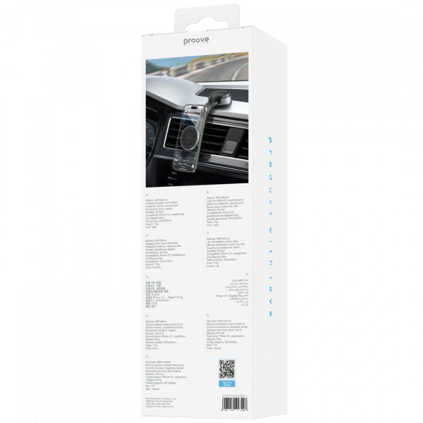  Автомобільний тримач Proove Truck Suction Type Car Mount Black (CHPT00000001)