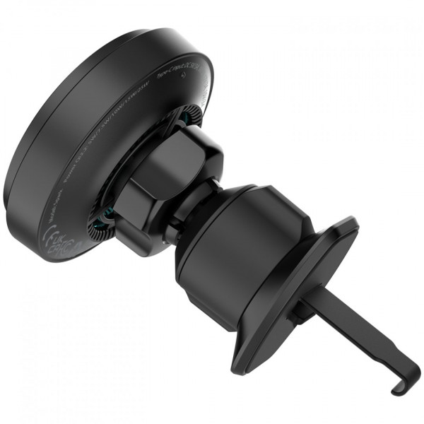  Автомобільний тримач з бездротовою зарядкою Proove Spark Qi22 25W Black (WHSQ25002001)