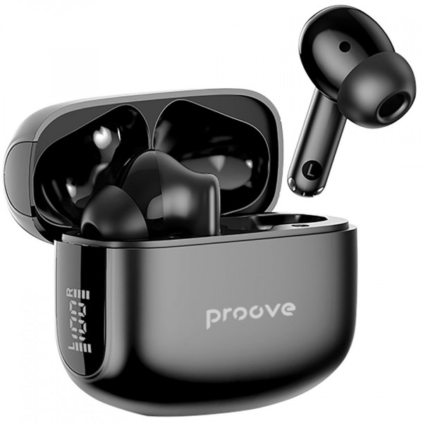  Бездротові навушники Proove Tempo TWS with ANC (APP) Black (TWTM0001AP01)