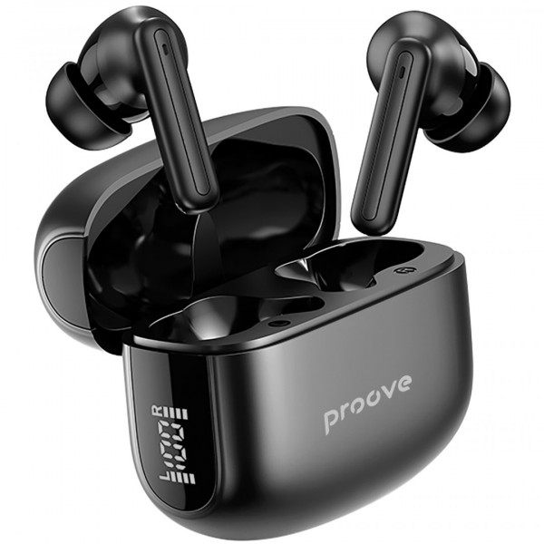  Бездротові навушники Proove Tempo TWS with ANC (APP) Black (TWTM0001AP01)