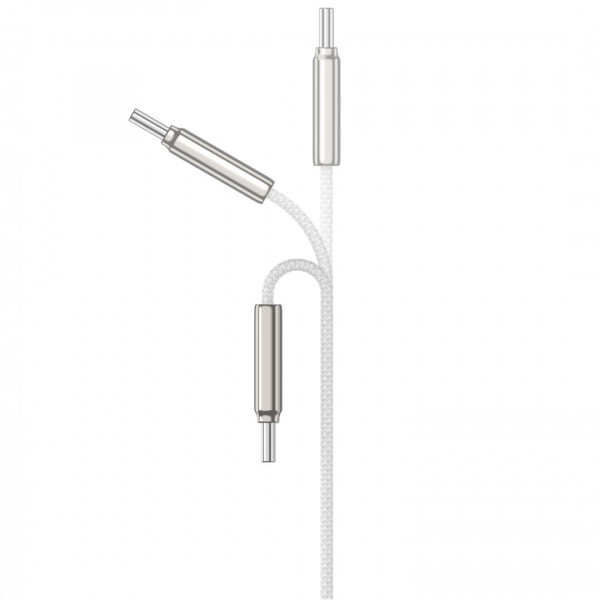  Кабель Proove AirLine Type-C to Type-C 60W (1m) White (CCAI60002202)