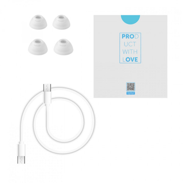  Бездротові навушники Proove X-Go TWS (APP) White (TWXG0001AP02)
