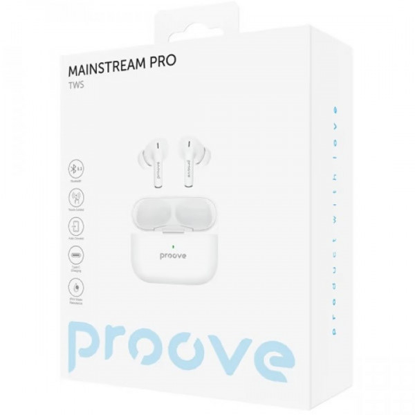  TWS-навушники Proove Mainstream Pro White (TWMSP001AP02)