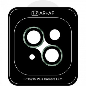  Защитное стекло для камеры ArmorStandart Pro для iPhone 15/15 Plus Green (ARM73315)